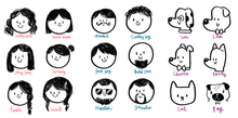 Load image into Gallery viewer, Custom Couple Stamp