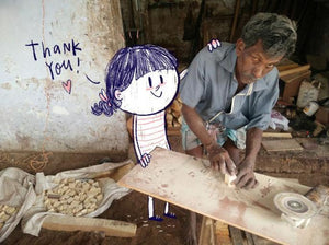 Girl At Window Stamp