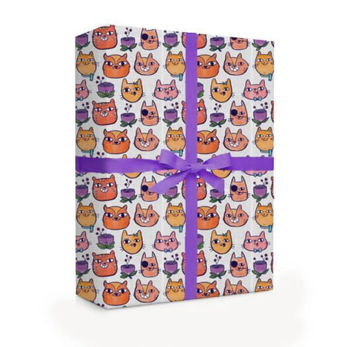 Happy Cats Wrapping Paper