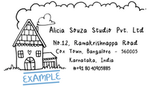 Load image into Gallery viewer, House Address Stamp