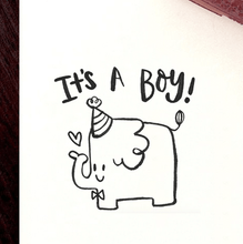Load image into Gallery viewer, It's A Boy Stamp