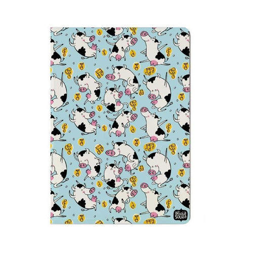 Jotbook - Dancing Cow Jotbook