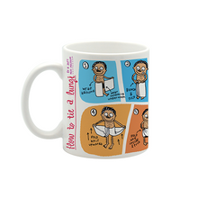 Load image into Gallery viewer, How to tie a lungi small mug