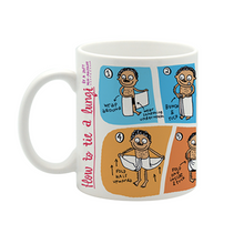 Load image into Gallery viewer, How to tie a lungi Mug