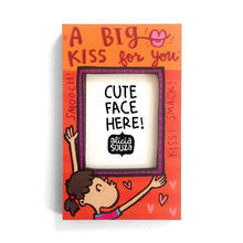 Load image into Gallery viewer, Magnetic Frame - Big Kiss! Refrigerator Magnetic Frame SMALL