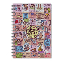 Load image into Gallery viewer, Notebook - 35 Reasons Why I Love You Notebook