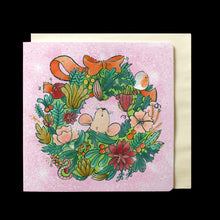 Load image into Gallery viewer, Premium Cards - Christmas Wreath Greeting PREMIUM