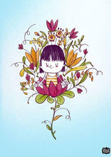 Load image into Gallery viewer, Prints - Blossoming Girl Wall Art