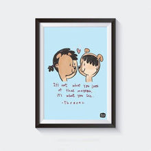 Load image into Gallery viewer, Prints - Dog And A Girl Wall Art