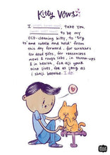 Load image into Gallery viewer, Prints - Kitty Vows Wall Art