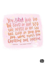 Load image into Gallery viewer, Prints - Makes You Grateful Wall Art