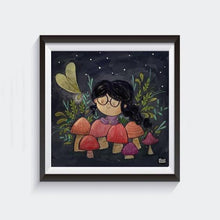 Load image into Gallery viewer, Prints - Mushroom Girl Wall Art