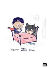 Load image into Gallery viewer, Prints - Superman &amp; Batman Wall Art