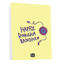 Load image into Gallery viewer, Raksha Bandhan Mini Greeting