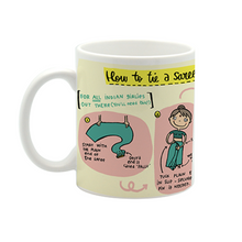 Load image into Gallery viewer, How to tie a saree Mug