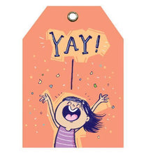 Load image into Gallery viewer, Yay Gift Tag Set of 10
